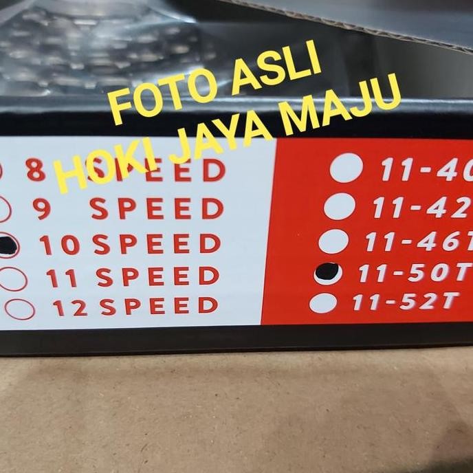 Promo sproket 10 speed raze 11 50 T freewheel 11-50t COD