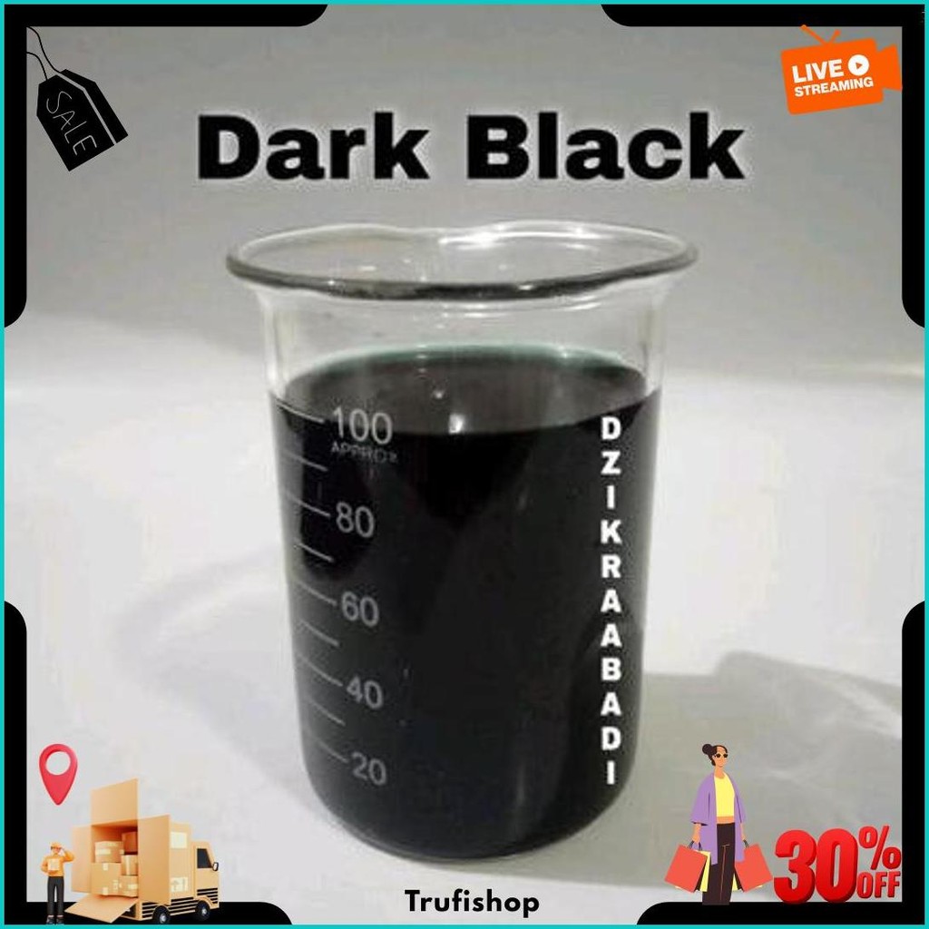 Pewarna Makanan Bubuk Dark Black Hitam 100.Gr Gratis Ongkir