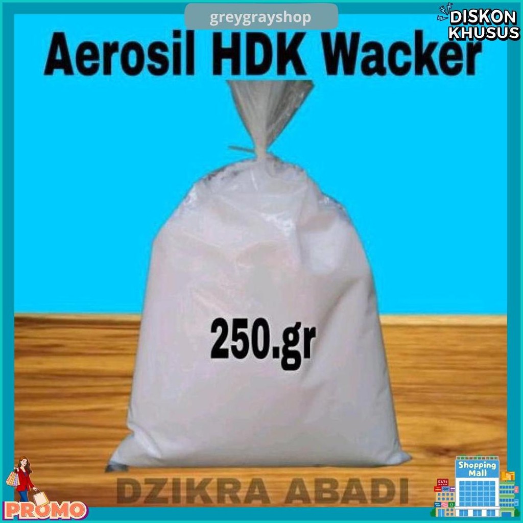 

Aerosil Hdk Wacker Fiberglass Pengental Resin 250.Gr Terlaris