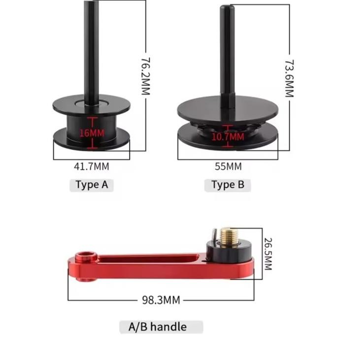 Premium Muqzi Chain Tensioner Rantai Single Speed Sepeda Lipat Fixie MTB Gear RD Hanger Chain High Q