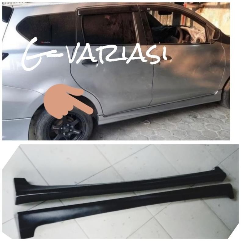 bodykit sidekrit kiri kanan datsun go+datsun go panca 3 baris 2 baris masuk