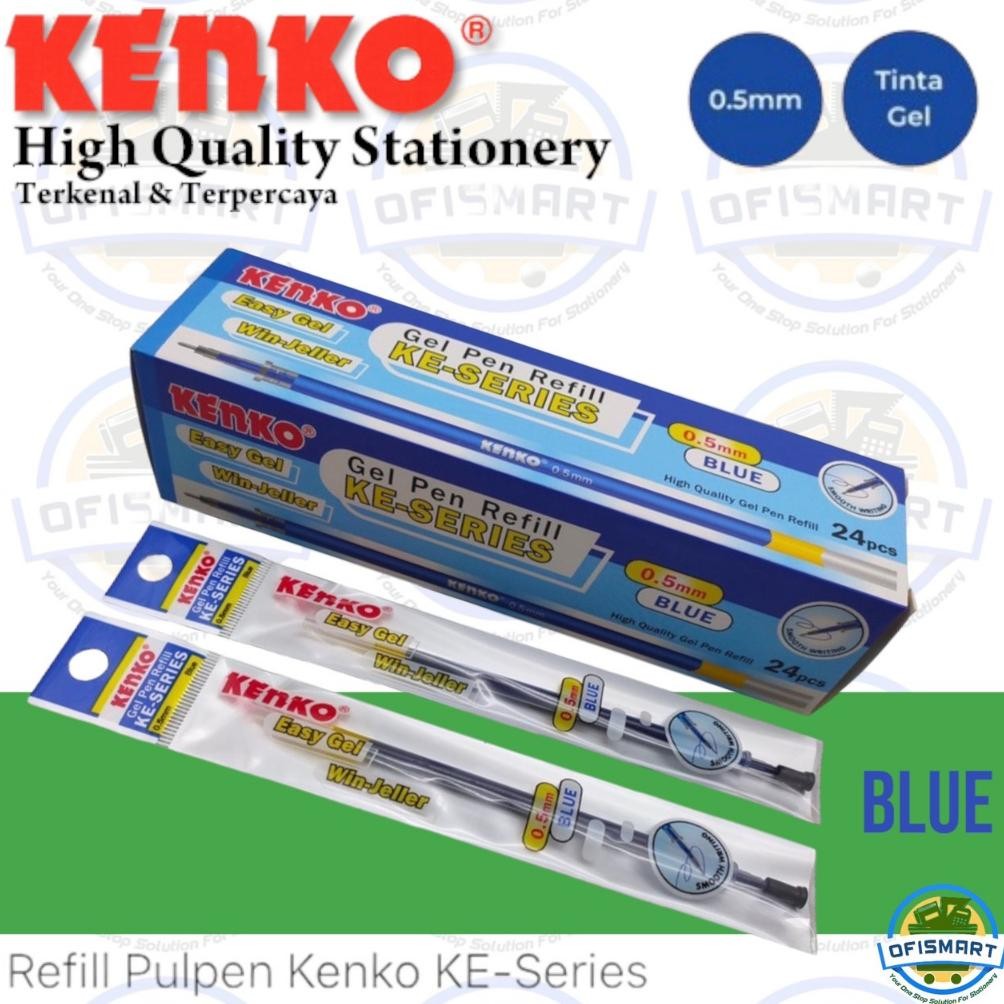 

Fue-K5X20 Kenko Gel Pen Refill Easy Gel - Ke Series 0,5 Mm | @1Ktk=24Pcs Ah-70