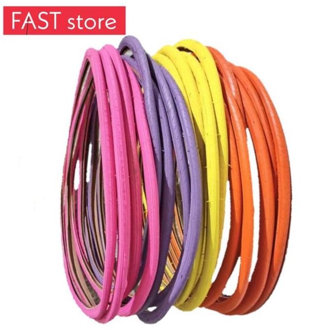 Promo ban luar ban sepeda ban fixie warna COD