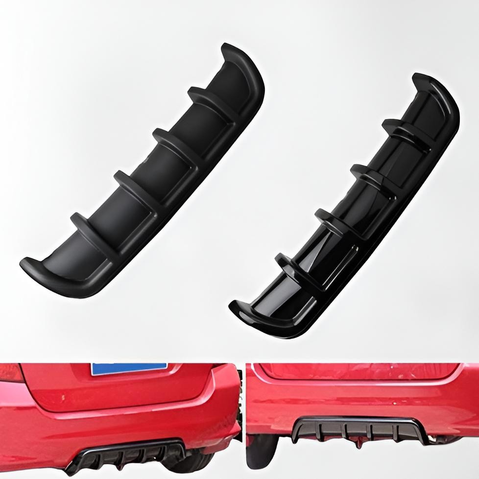 Diffuser Pelindung Bumper Belakang Mobil Universal