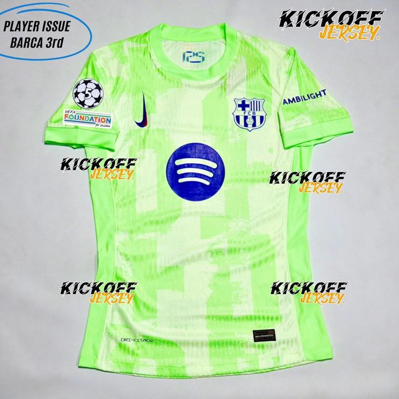 (PLAYER ISSUE) JERSEY BOLA BARCA 3RD PI NEW 2025