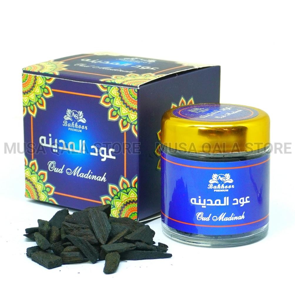 Buhur Oud Madinah 35gr Bukhur Original Impor Pengharum Ruangan Dupa Arab Asli aSt