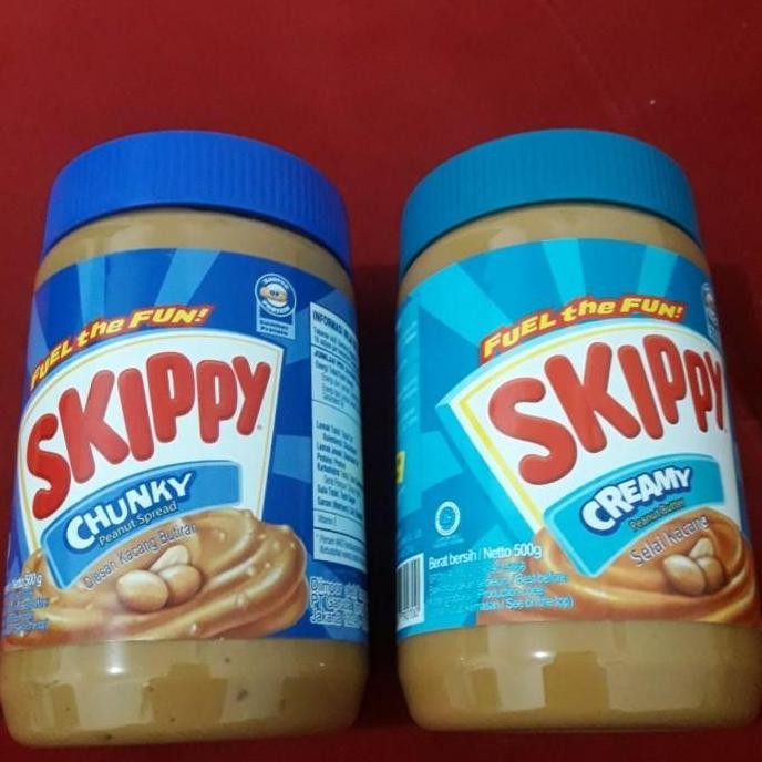

SKIPPY PEANUT BUTTER 500 gr CREAMY AND CHUNKY