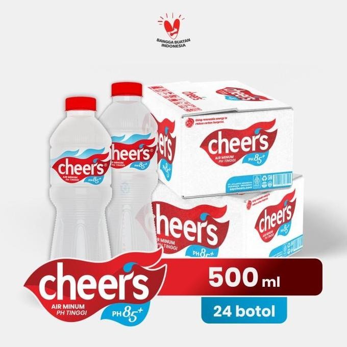 

Air Minum CHEERS Alkaline 500ml (karton)