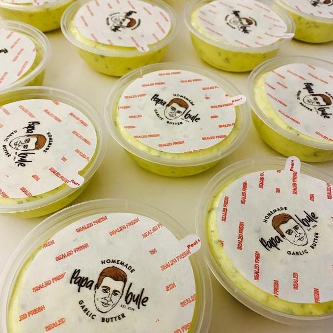 

Garlic butter papabule mentega untuk roti garlic bread