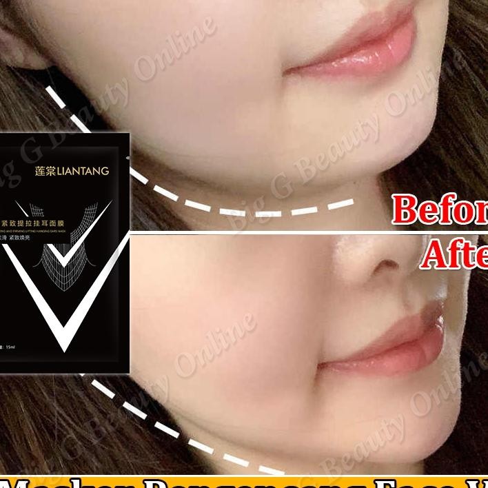 V Face Lifting Masker Pengencang Wajah V Shape Face Lifting Anti Aging Anti Kerutan Di Wajah Double 