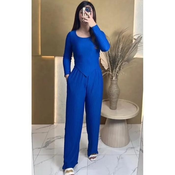 100% Ori Uj-32 Hanna Set // One Set Knit Premium // One Set Knit Korea // One Set Lancip Knit Viral 