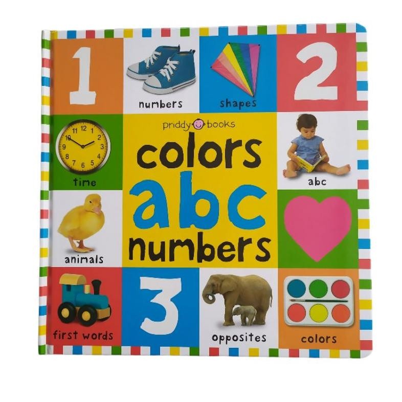 Priddy Big Board Book - Colors ABC Numbers MURAH