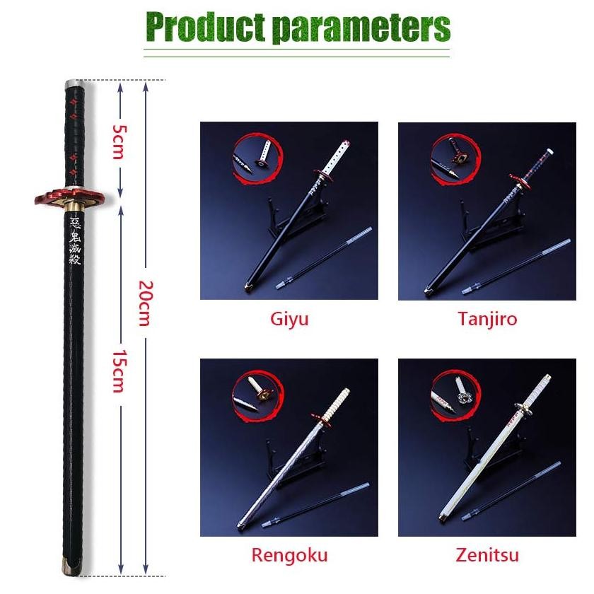 

Bisa Cod Pulpen Pedang Sword Pen Zenitsu Anime Demon Slayer Kimetsu No Yaiba Gub-103