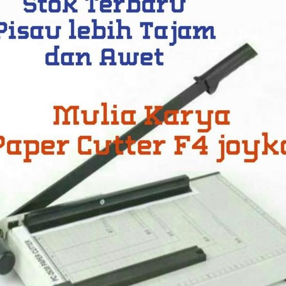 

Alat Pemotong Kertas F4 Merk Joyko Potong Kertas