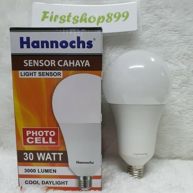 HARGA DISC - led 30watt sensor cahaya hannochs