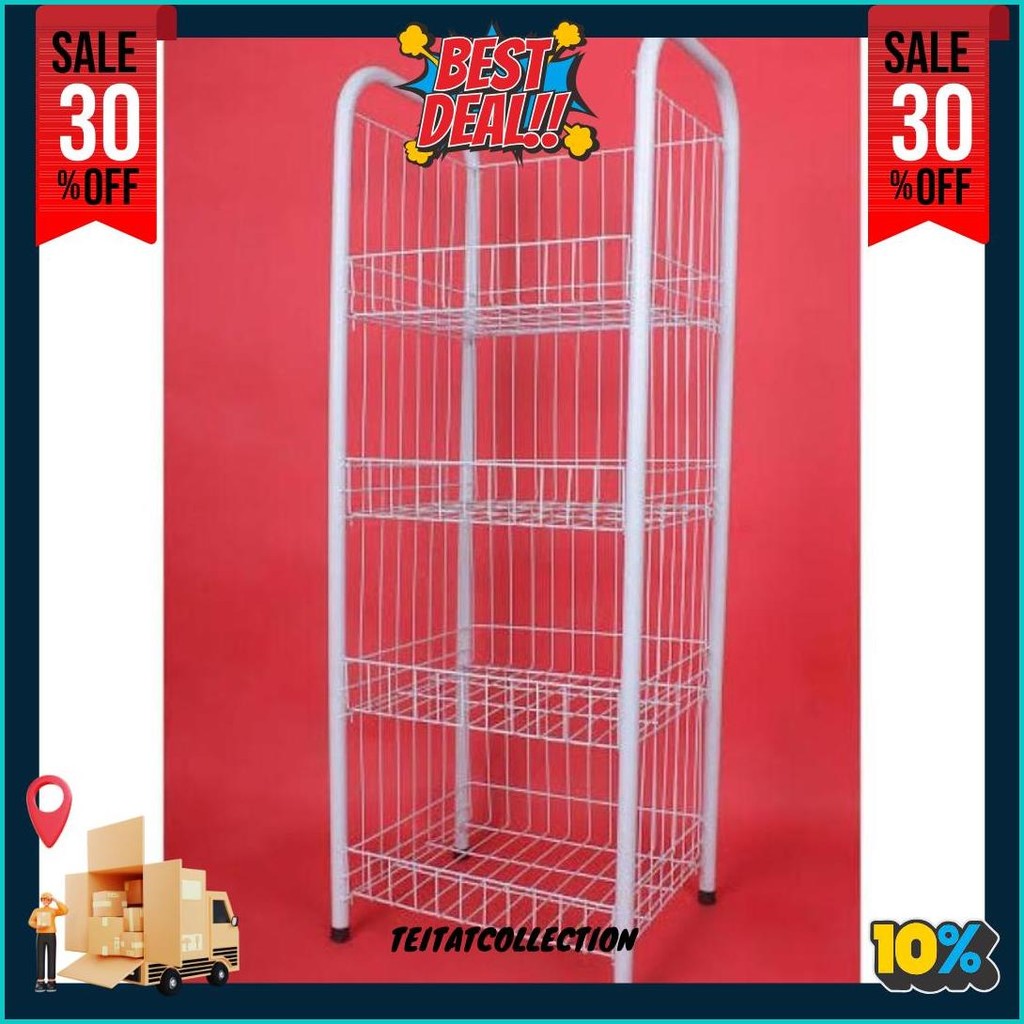 Rak Chiki / Rak Chiki 4 Susun / Rak Chiki Jumbo/ Rak Chiki 4 Tingkat / Rak Chiki / Keranjang Chiki S