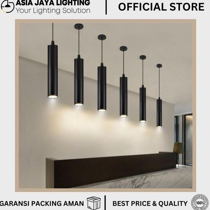 TERBARU - LAMPU GANTUNG PENDANT / LAMPU GANTUNG CABANG 1 / PENDANT LIGHT / LAMPU PENDANT MINIMALIS /