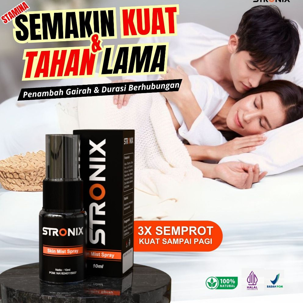 Stronix Spray Obat Kuat Pria Original BPOM 10ml