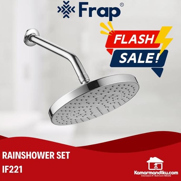 Hot Promo Frap shower arm dan rainshower wall - mounted IF 222