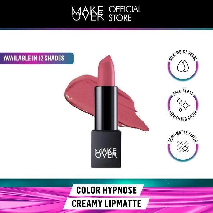 [SPECIAL MASTERSHADE] MAKE OVER Color Hypnose Creamy Lipmatte 4.3 g - Lipstick Lipstik Lipcream