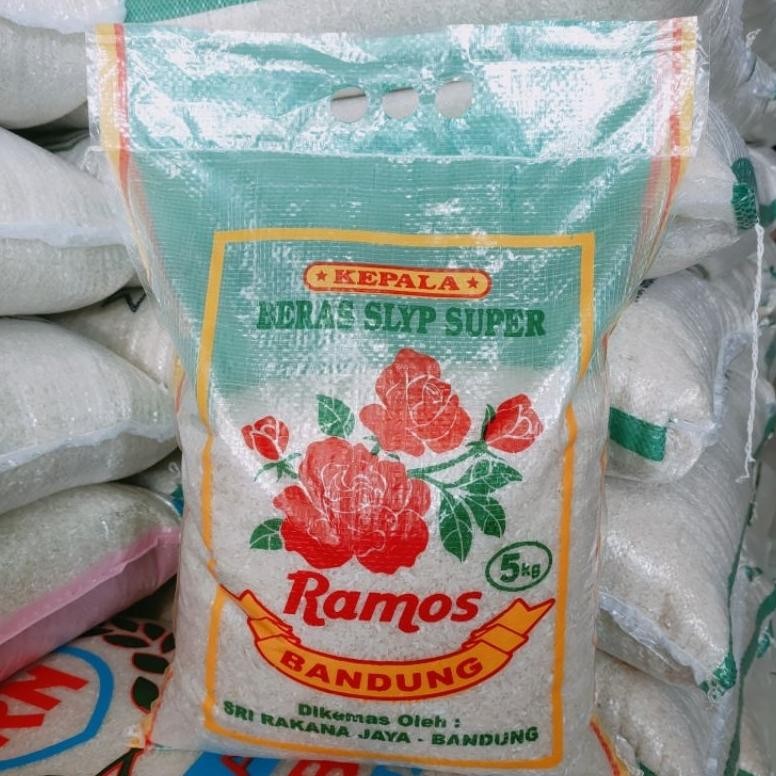 Beras Ramos Bandung Kemasan 5Kg/ Beras Ramos Bandung Murah