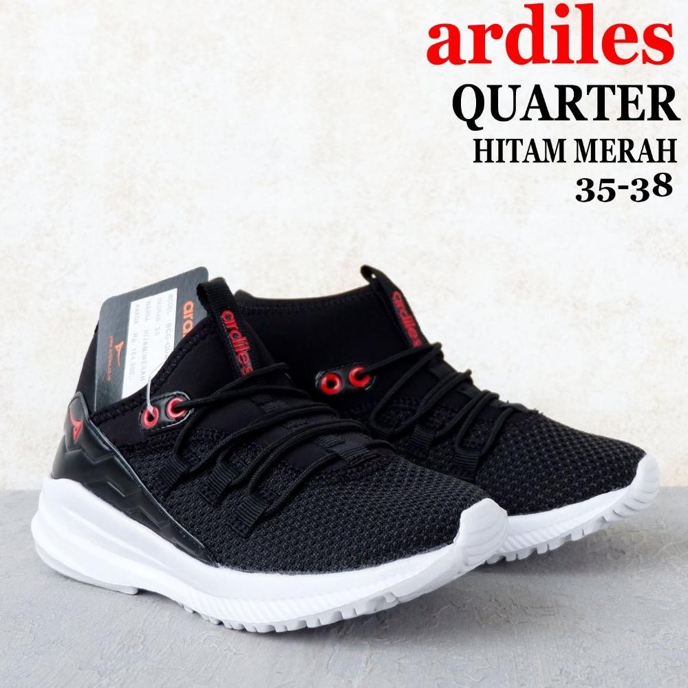 Original Ardiles Sepatu Sekolah Anak - Size 31-34 - Quater & Hood & Lunox - Sepatu Sekolah Ardiles -
