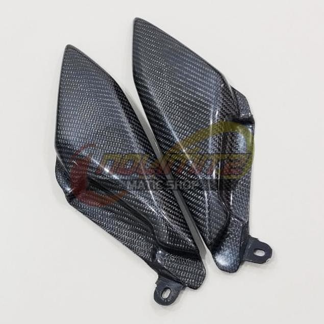 Cover Tutup Pijakan Body Samping Carbon Kevlar Parts ORI NMAX 2020 New Carbon
