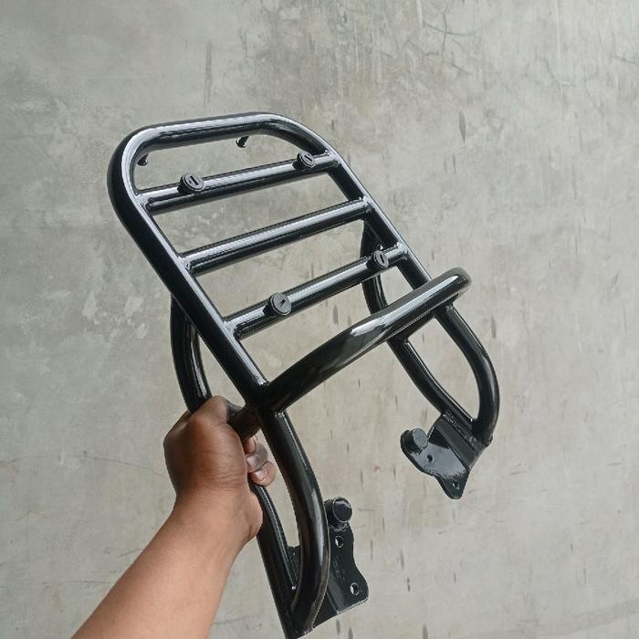 CCS CUSTOM BACK RACK YAMAHA FAZZIO KALCER SUDAH ADA DUDUKAN UNTUK BOX