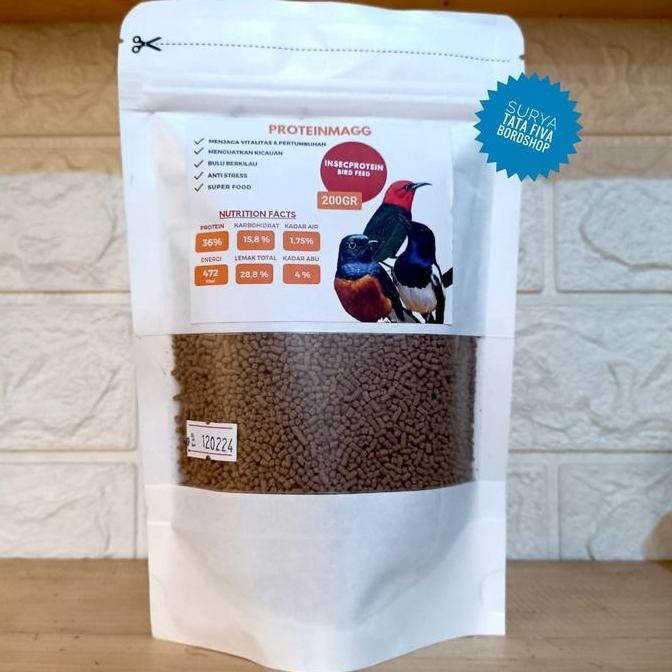 TERBARU - PROTEINMAGG PUR BURUNG KICAU MENINGKATKAN KICAU BURUNG MURAI BATU ANIS