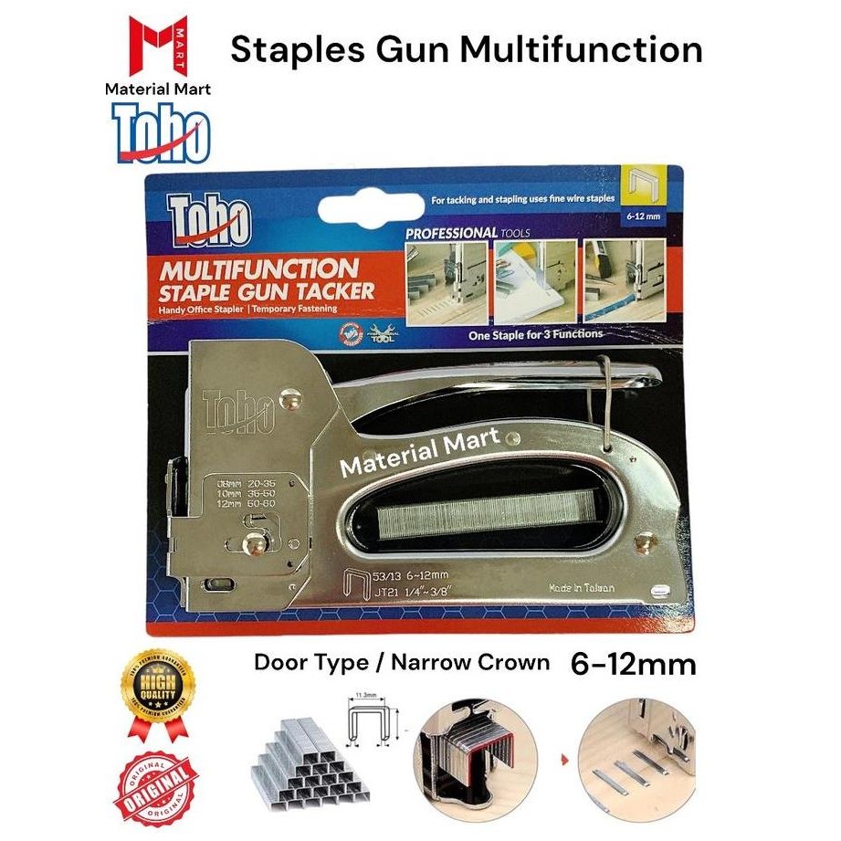 

Promo Premium Staples Tembak Toho | Tembakan Paku Staple | Gun Tacker 3 Way COD