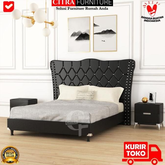Dipan divan sandaran untuk springbed atau kasur (180x200)-ROYAL SALUTE