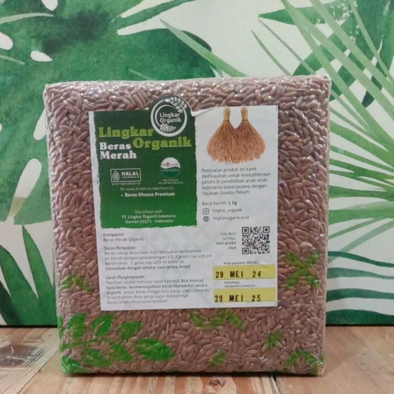 

Beras Merah 1 Kg-Lingkar Organik