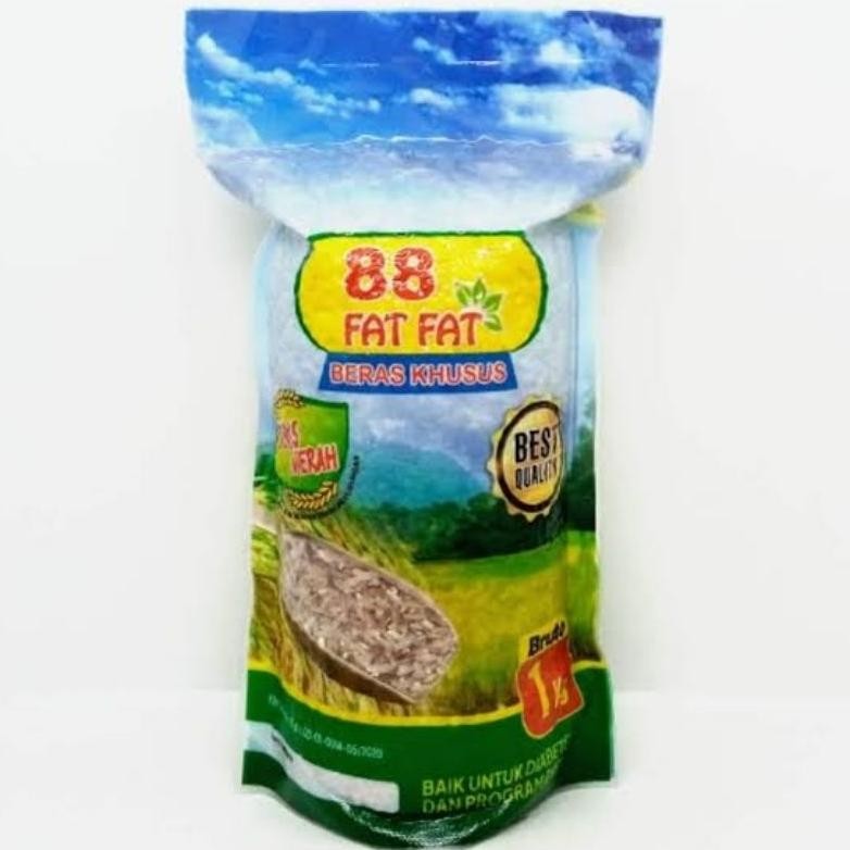 

Beras Merah Tanah Karo Fatfat 88 1 Kg