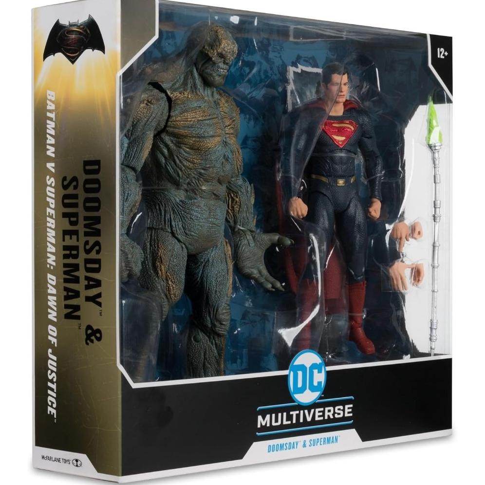MCFARLANE TOYS DC MULTIVERSE DOOMSDAY & SUPERMAN 2 STCK (BATMAN V SUPERMAN: DAWN OF JUSTICE)
