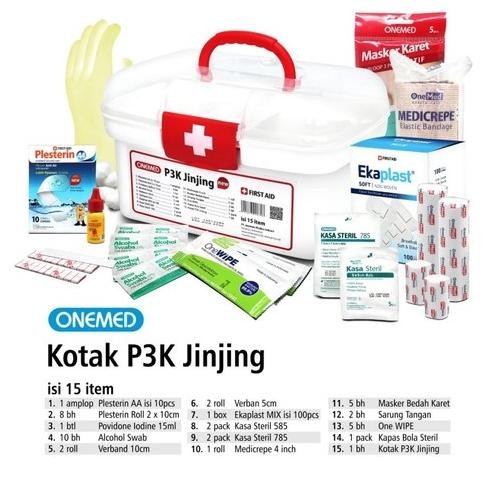 ONEMED - Kotak P3K Jinjing Onemed | First Aid Kit | Kotak P3K Portable