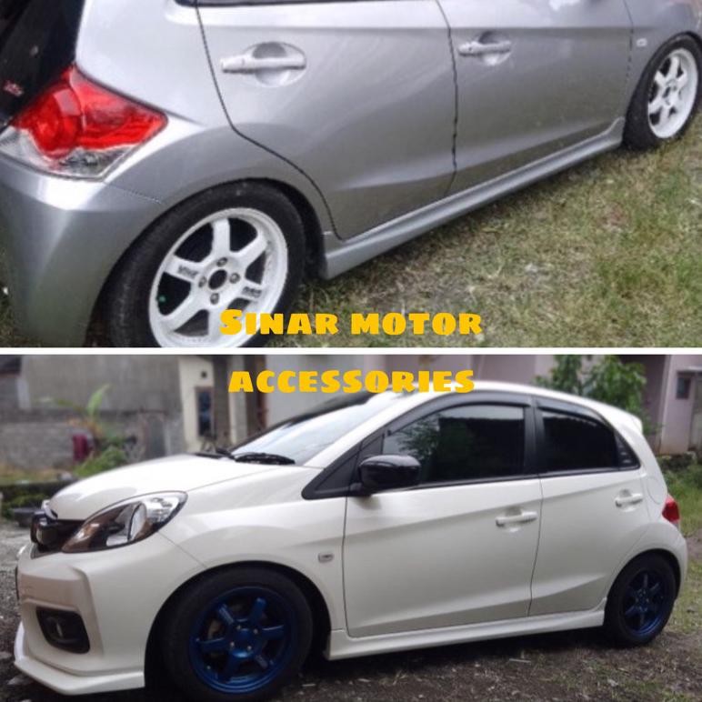 Side skirt bodykit samping honda brio lama old model rs