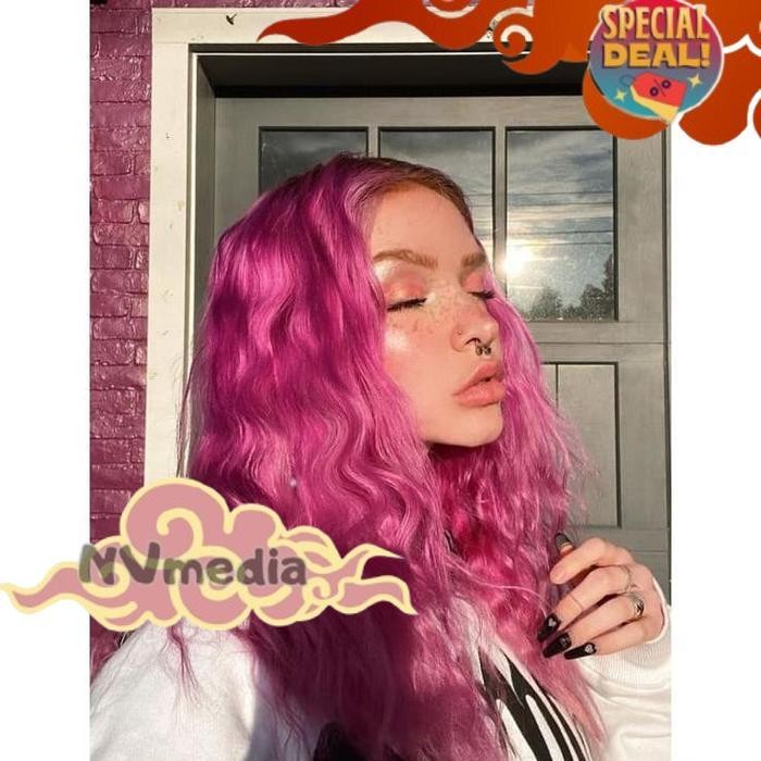 Terbaik Colore Fresco - Shock Pink Cat Rambut Krim Cream Hair Color