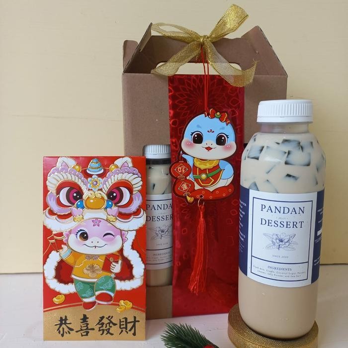 

ES Hampers CNY Imlek Box - Pandan Jelly Dessert