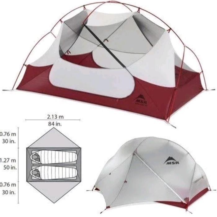 OGO Tenda MSR HUBBA Nx 2p not marmot Fjallraven TNF