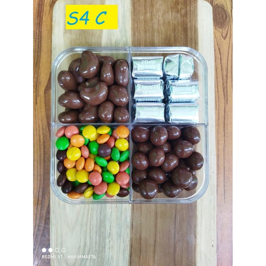 

ES hampers parcel lebaran cokelat toples 4in1 C