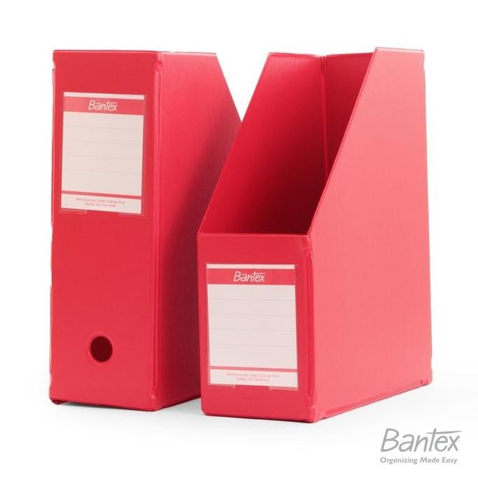 

TERLARIS - Bantex Box File Magazine File Extra Jumbo Folio Red #402 09