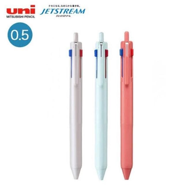 

TERBARU - UNI JETSTREAM 3 COLOUR 0.5 NEW