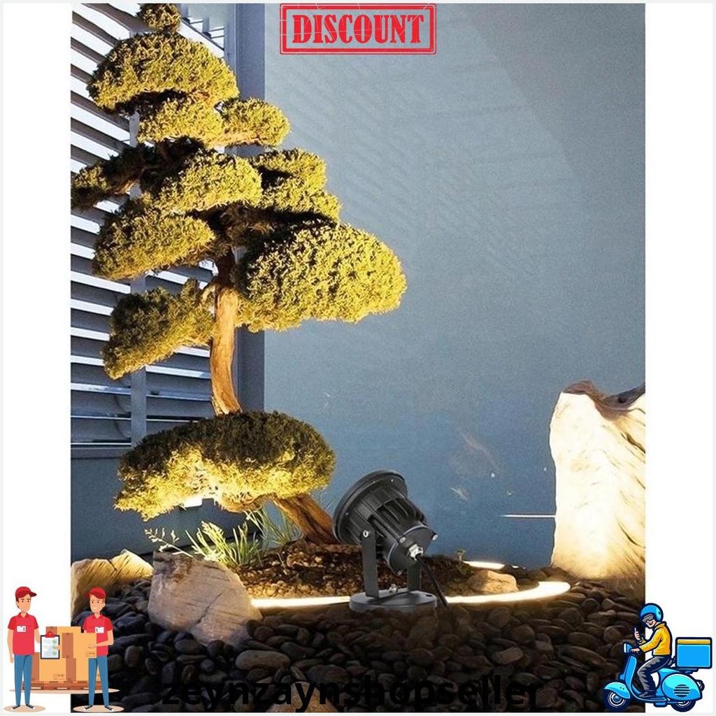 Lampu Taman Led 3 Watt / 5 Watt / Piringan / Tancap Led Sorot Taman  Lampu Sorot Taman Terlaris