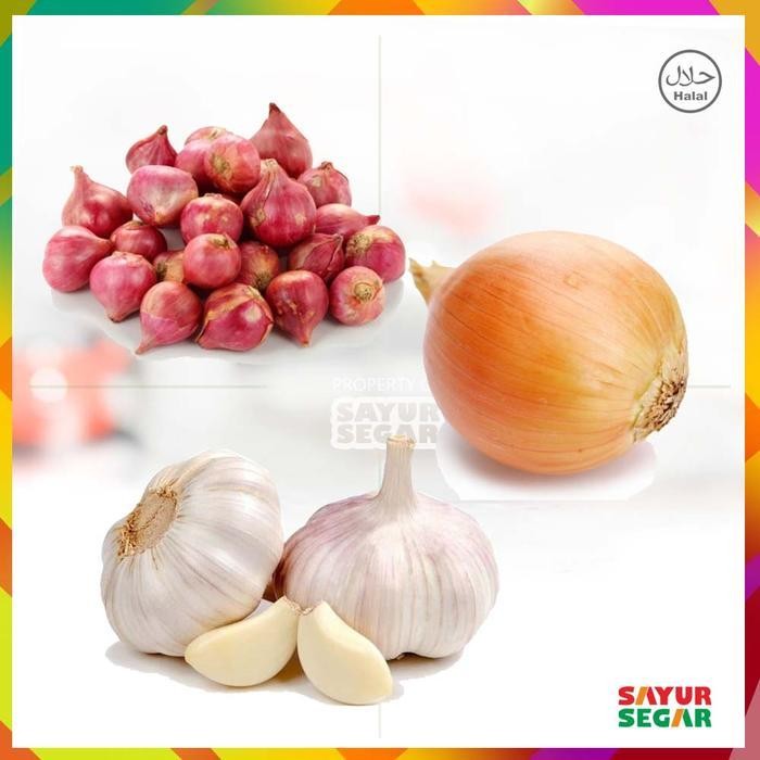 

SNS Aneka Bawang Merah / Bawang Putih / Bawang Bombai 100g