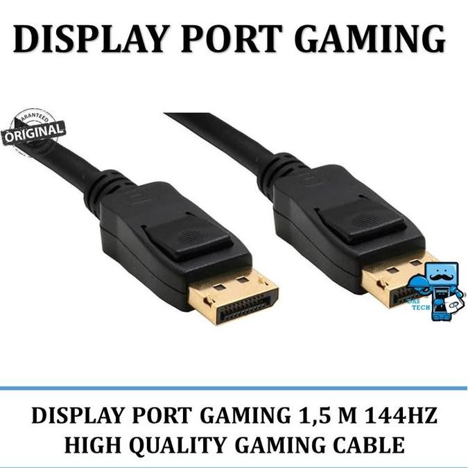 DE47 - Kabel Display Port (DP) Gaming High Quality 1.5M Meter