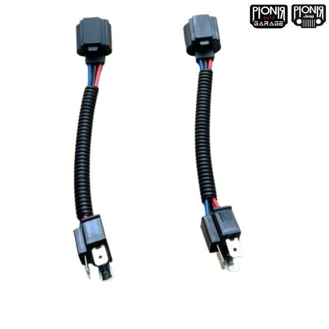 H4 TO H ADAPTOR HEADLAMP HEADLIGHT ADAPTER CONNECTOR CABLE KABEL