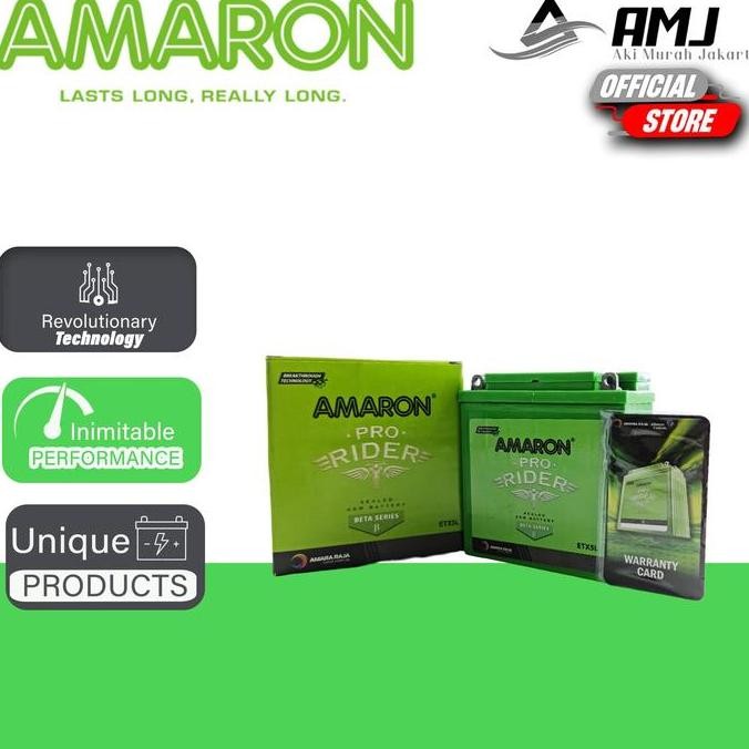 TERMURAH - Amaron Aki Motor Suzuki Smash ETXL / GMZ-B / YBL - Ah Aki Kering