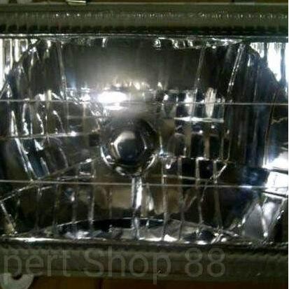 TERBARU - head lamp / headlamp / lampu besar panther crystal per pcs