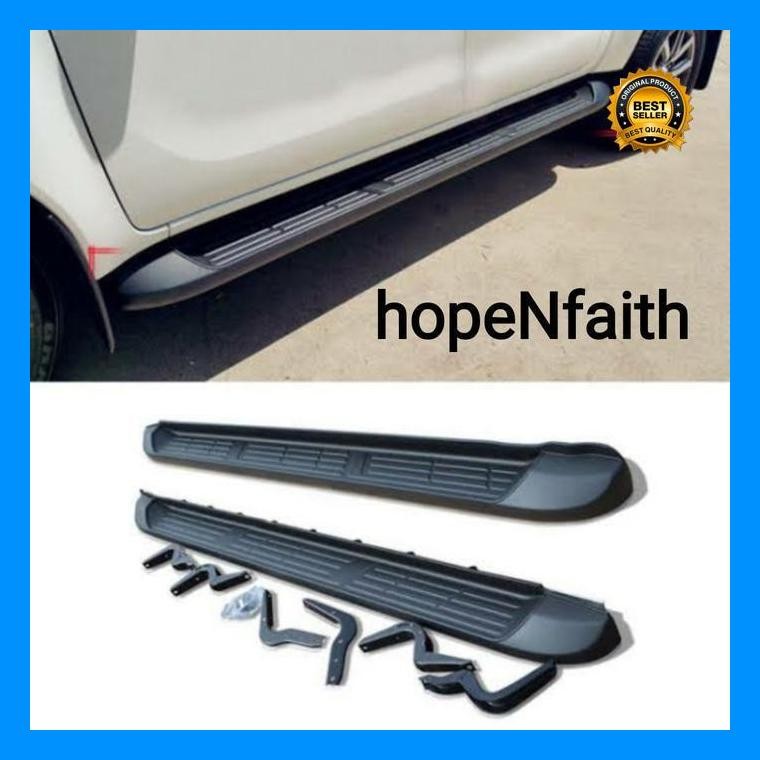 (Diskon) Footstep Hilux Double Cabin 2012/Pijakan Kaki Samping Hilux 2012-2019 Bestseller