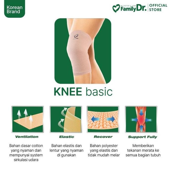 FamilyDr Knee Support Basic
